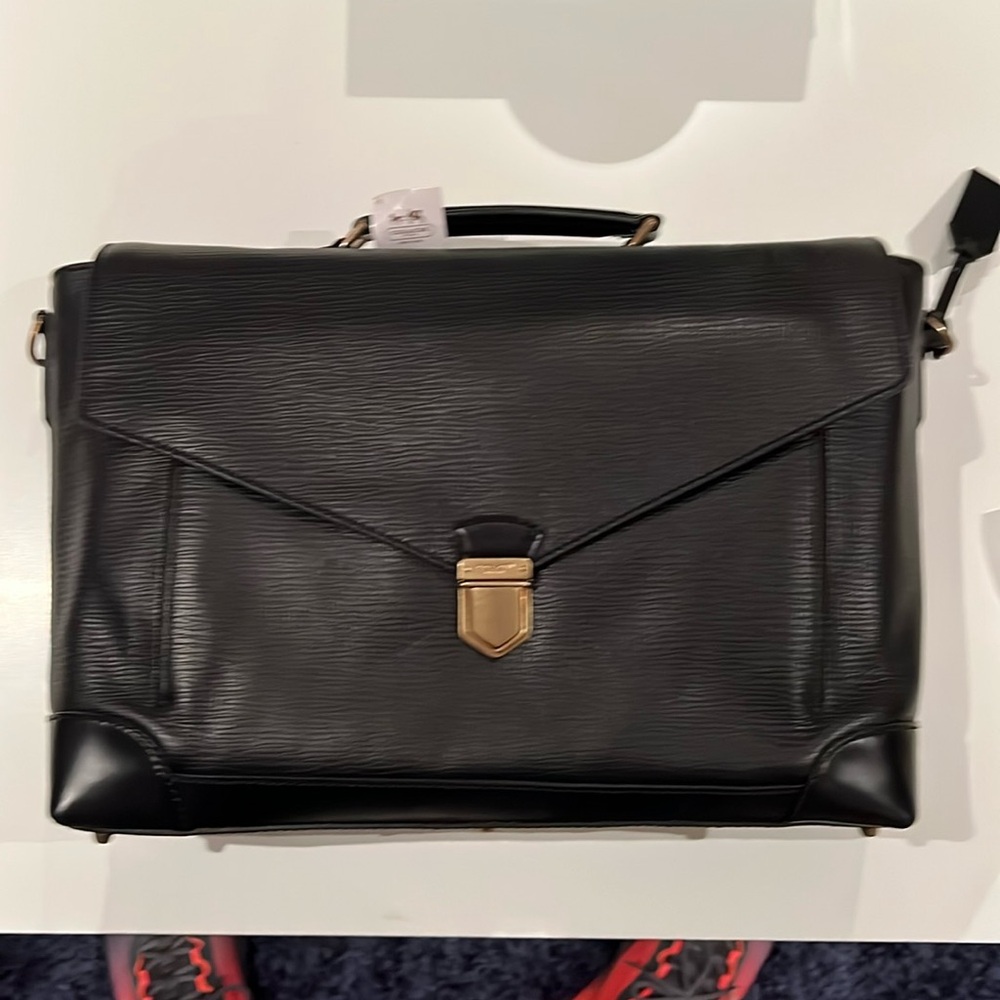 Coach Brief with strap new with tags